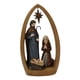 thumbnail image 1 of Belén Navideño Figuras Adornos Artesanales De Resina 22.5x12.5x7.5CM, 1 of 5