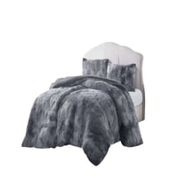 Genérico - Cobertores De Peludos Con Chiporro King 250X270Cm Color Gris C