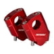 thumbnail image 5 of Universal Motocicleta Aluminio Manillar Barra Elevadora Soporte De Montaje Rojo 28 Mm, 5 of 5