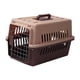 thumbnail image 1 of Jaula De Transporte Para Mascotas De Lado Duro, Portador De Mascotas Para Llevar Gatitos, Interior Y Exterior, Marrón, 1 of 5