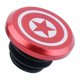 thumbnail image 2 of 1 pieza Aleación Bicicleta Bicicleta Manillar Extremo Tapones Bar End Cap Rojo B, 2 of 5