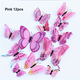 thumbnail image 1 of 12pcs, Butterfly Wall Decor, Butterflies Stickers, Party Decorations, Butterfly Wall Decals, 3D Double-deck Butterflies Removable Mural Wall Stickers, Home Decor, Festival Decoration, Party Decor, Hol, 1 of 3