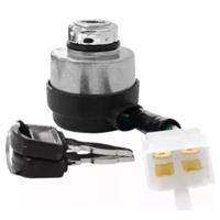 Erux - Chapa Contacto Encendido Generador 4 Pines