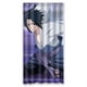 thumbnail image 1 of Cortina de ducha Naruto Sasuke, juego de cortina de baño con ganchos, tamaño 36 x 72 pulgadas, 1 of 3