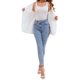 thumbnail image 2 of INSPIRE CHIC Camisetas sin mangas para mujer Regreso a clases Cuello en V Térmico con sujetador incorporado Camiseta interior cálida Capa base Chaleco M Beige, 2 of 5