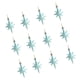 thumbnail image 2 of 12 Piezas De Adornos Navideños Con Forma De Estrella, Decoraciones Navideñas Para Medias Navideñas, Color Azul, 2 of 2