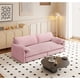 thumbnail image 3 of 66" Queen Pull Out Sofa Bed, 3-in-1 Convertible Sleeper Sofa with Side Storage,Multi-Functional Velvet Loveseat Bed for Living Room,Bedroom,Apartment,Office(Old Sku W1885P163513;New Sku W1885S00226), 3 of 3