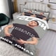 thumbnail image 3 of Nick Jonas Conjunto de sábanas temático, trío de piezas, cómodo y amigable con la piel, diseño único, regalo de decoración para el hogar para familiares, amigos y fans, 90 cm * 190 cm, 3 of 6