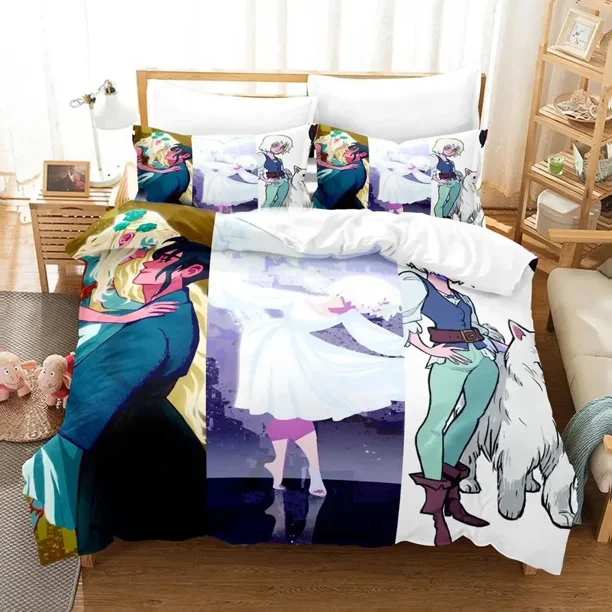 Anime Fena:Pirate Princess Bedding Set Duvet Cover Bed Set Quilt Cover Pillowcase Comforter Boys Adult Bedding Bed Sheets