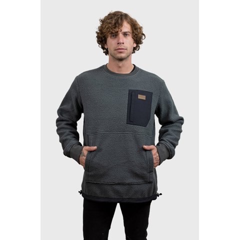 Polerón Frontier Gris Hombre Falcone