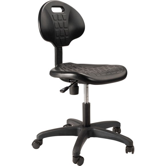Silla de Oficina Ajustable en Altura National Public Seating Negra