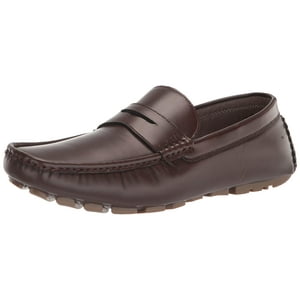 Zapatos Tommy Hilfiger Amile Driver Para Hombre Marrón Oscuro Talla 8