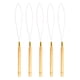 thumbnail image 1 of Mango De Madera Enhebrador Loop Turner Hook 1 Juego De Accesorios Reutilizable Beads Loader Set A, 1 of 3