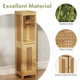 thumbnail image 4 of Gabinete para Porta Papel Higiénico AmazerBath de Bambú con Puerta de Ratán, 4 of 8