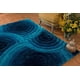 thumbnail image 2 of Alfombra United Weavers of America Finesse Fluffy Blue 55 cm x 90 cm, 2 of 5