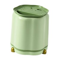 Magideal - Estante De Secado De Utensilios, Organizador De Utensilios De Cocina, Soporte De Bloque De Cuchillos Desmontable, Soporte Para Utensilios Para , Verde