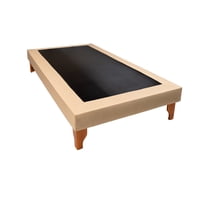 Muebles New - Base Plaza Y Media Beige Lino