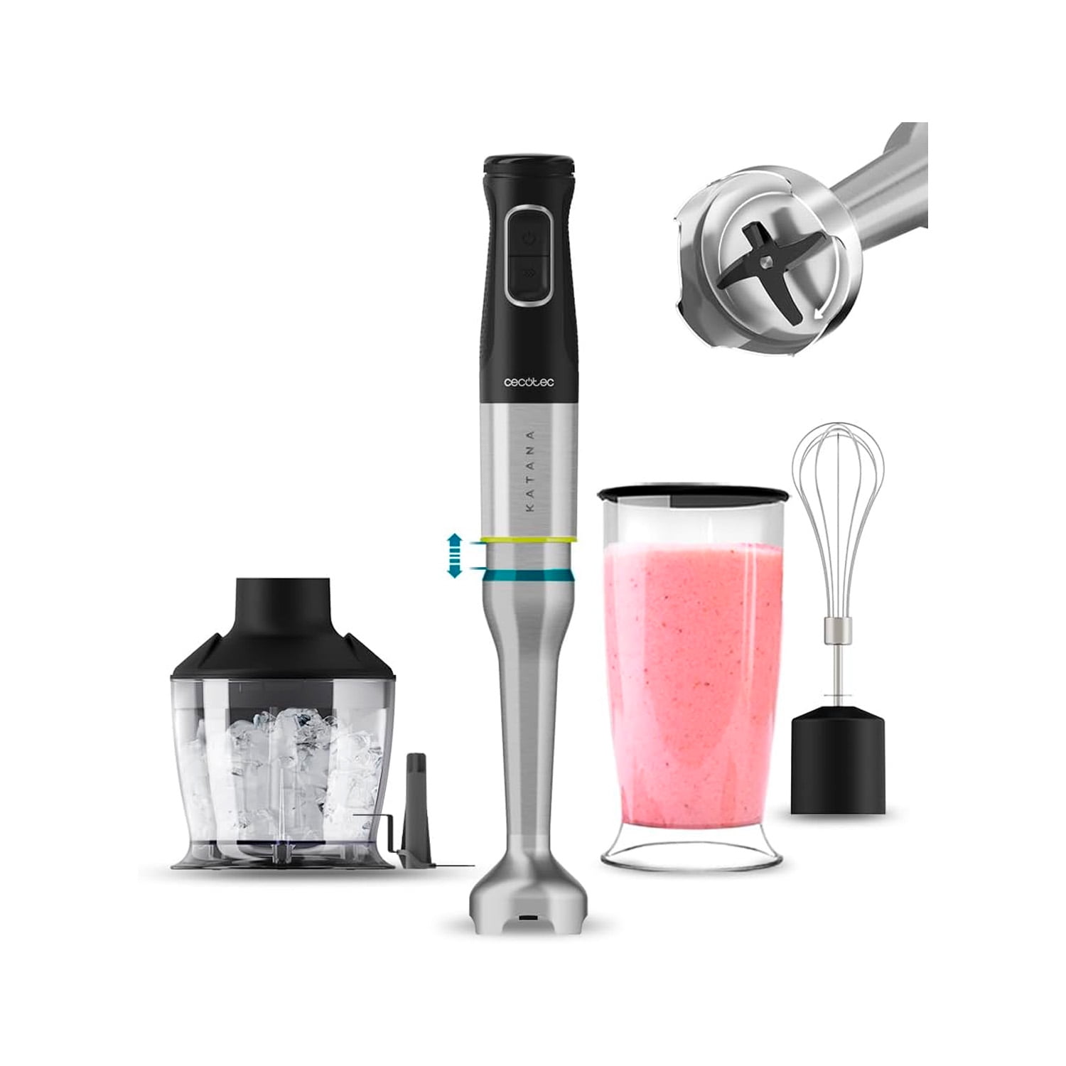 Batidora De Vaso Cecotec Grand Katana 12 Chop B