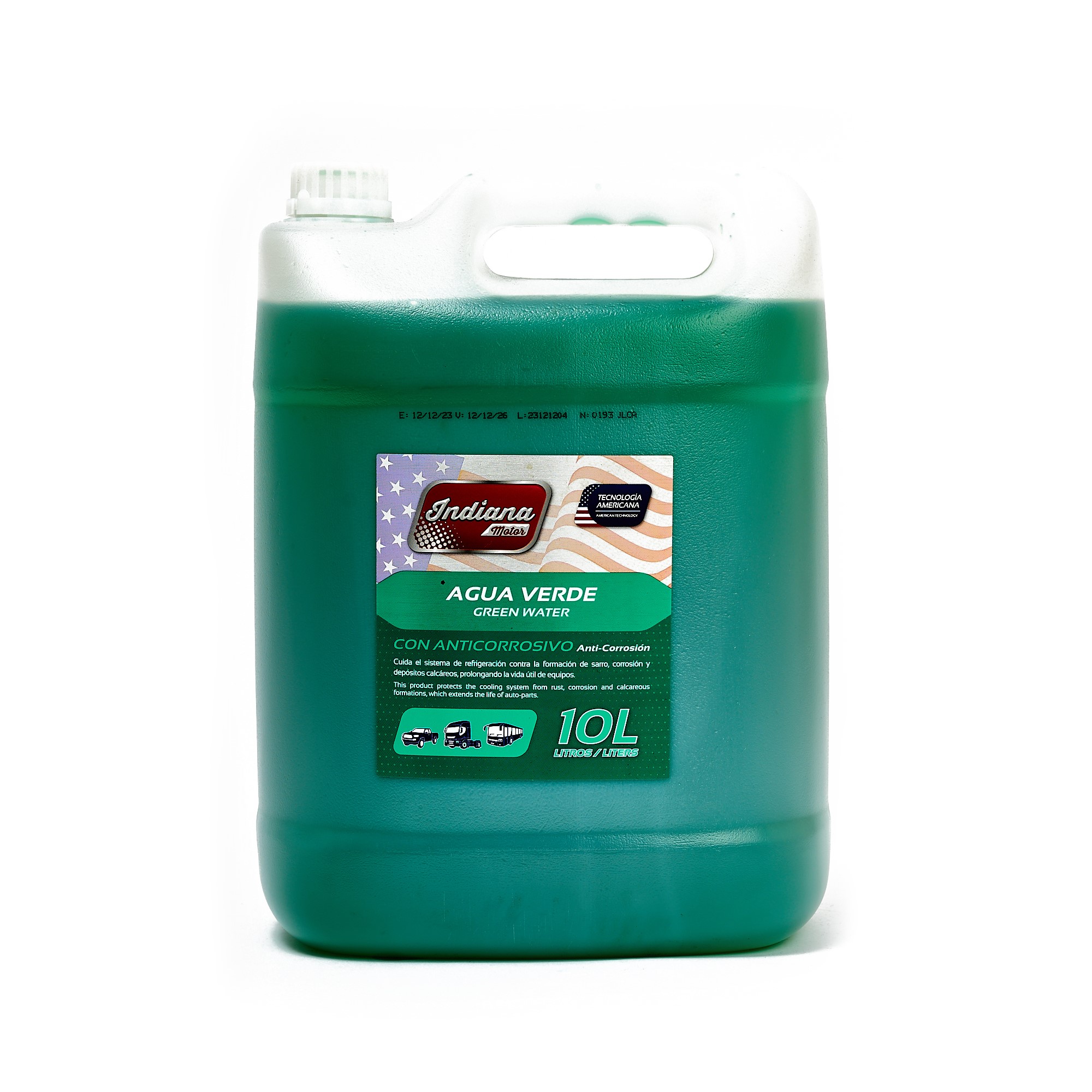 Indiana - Agua Verde 10 Lts