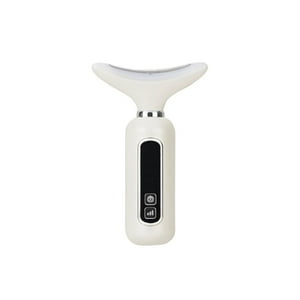 Importclick - Masajeador Reductivo Skincare Cuello Rostro Ultrasónico Blanco