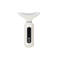 Importclick - Masajeador Reductivo Skincare Cuello Rostro Ultrasónico Blanco