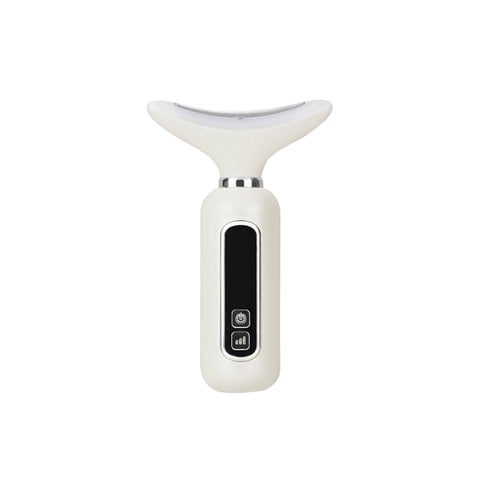 Importclick - Masajeador Reductivo Skincare Cuello Rostro Ultrasónico Blanco
