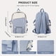 thumbnail image 3 of Stylish & Waterproof Preppy Backpack - Perfect for School, Travel & Commuting!, 3 of 4