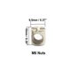 thumbnail image 3 of Tornillos para cuna cSeao 25 piezas M6 40/50/60/70/80 mm bronce, 3 of 4