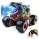 thumbnail image 1 of Auto Dinosaurio Recargable Control Remoto Vapor Juguete Niño Verde Dinosaurio, 1 of 8