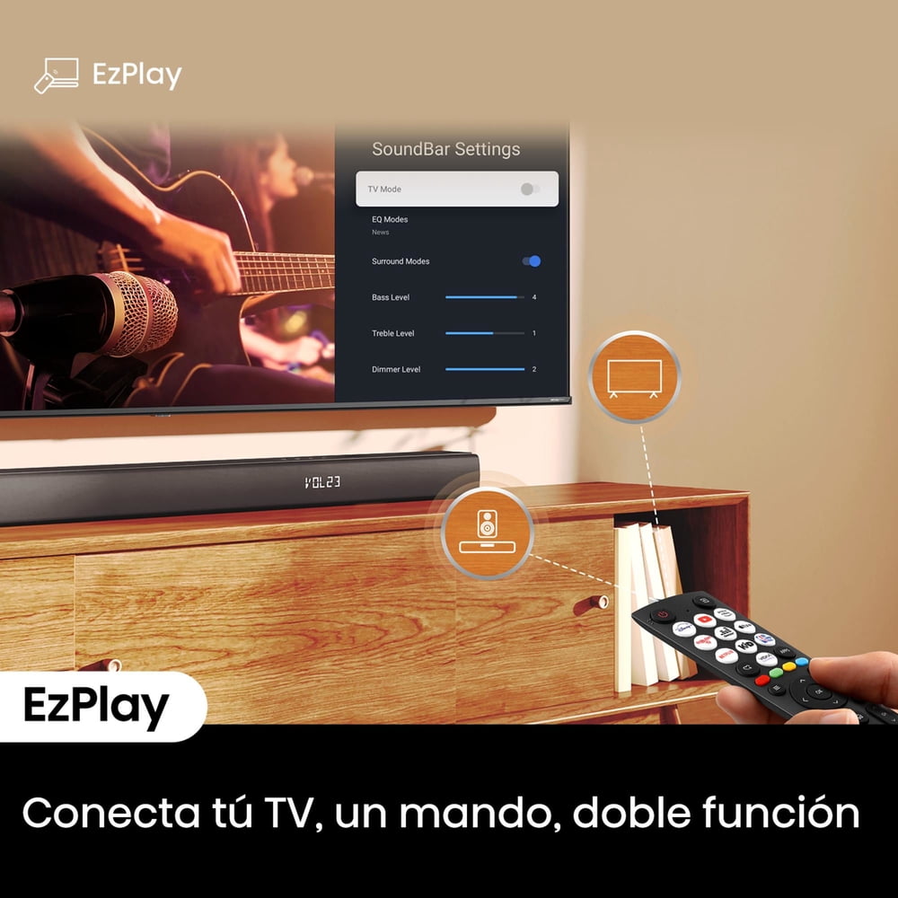 Hisense Soundbar HS3100 Negro, foto 16