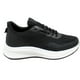 thumbnail image 1 of Zapatillas de Hombre con Suela Blanca PG5220 Negro, 1 of 5