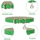 thumbnail image 2 of Paquete de 8 collares de cuero para gatos con cascabeles y hebillas de metal pulido, duraderos y ajustables, hechos a mano., 2 of 5
