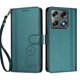 thumbnail image 3 of Funda Cartera Trébol para Motorola Edge 70 Ultra 5G con Ranuras Tarjetas y Carga Inalámbrica Verde oscuro, 3 of 6