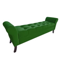 Genérico - Banqueta Baul Tucson King Color Verde