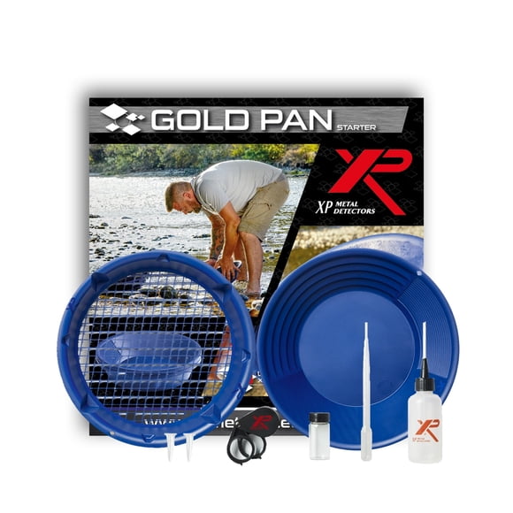 Kit inicial de batea para oro XP Metal Detectors de 15" azul