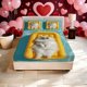 thumbnail image 1 of White Cat Wearing Fashion Glasses Printed Fitted Sheet Set Stylish yet Warm and Romantic Suitable for All Seasons! Ideal for Family and Friends Perfect as a Hol, 1 of 1
