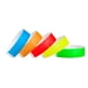 thumbnail image 1 of Pulseras WristCo Tyvek, 500 unidades, 5 colores, paquete variado, 1 of 7