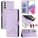 thumbnail image 1 of Funda tipo cartera FOXDOCK para Samsung Galaxy S21 FE con soporte, ranuras, RFID, diseño de gato, 1 of 5
