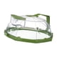 thumbnail image 1 of Cubierta Para Microondas Tapa Con Tanque De Almacenamiento De Agua Fácil De Ordenar Y Limpiar Verde, 1 of 3