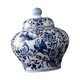 thumbnail image 2 of Tarro De Jengibre De Cerámica Con Jarrón De Tapa Chinoiserie Tradicional Para Tarro Casero, 2 of 5