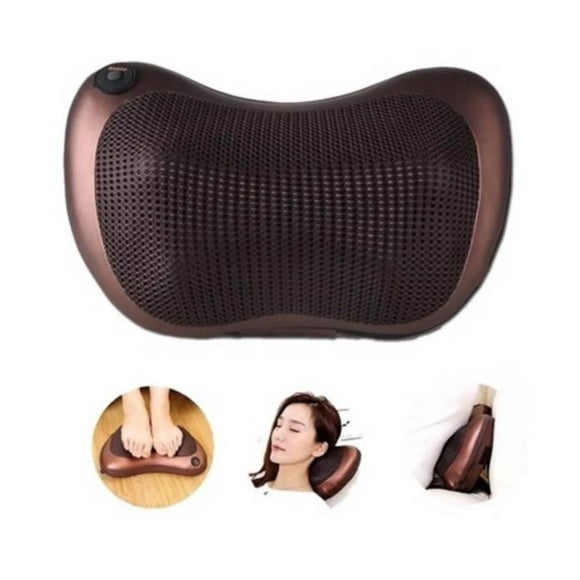 Masajeador Electrico Cojin Cervical Lumbar Cuello piernas