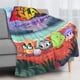 thumbnail image 4 of Angry Birds: Isla Misteriosa anti-pilling, suave, ligera, esponjosa y acogedora de lujo para hogar y cocina – Perfecta para niños y adultos,100X80cm, 4 of 6