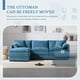 thumbnail image 3 of [VIDEO]103" Chenille Modular Sectional Sofa with Deep and Wide Seat,L Shaped Cloud Couch Set with Double Cushions,4 Seat Sofa with Movable Ottoman,Oversized Indoor Furniture for Living Room,3 Colors, 3 of 3