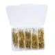 thumbnail image 4 of Tachuelas De Clavos De Cabeza Redonda, Clavos De Hierro Para Bisagras, Cajas, Proyectos Artesanales, 350 Dorados, 4 of 5