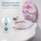thumbnail image 4 of Asiento de inodoro de madera Sanilo con cierre suave y ajuste de 39‑43 cm, 4 of 8