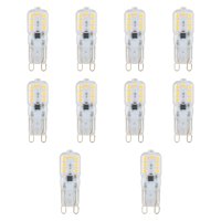 Ioensy - 10 Bombillas Led G9 Para Iluminación De Araña, Para Paisaje, Sala De Estar, Luz Blanca, 6000 K