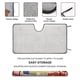 thumbnail image 2 of Mi Mascota Mágica Morphle Parasol Para Parabrisas Delantero Protector Plegable Visera Solar Para Auto Bloquea Rayos Uv Mantiene Tu Vehículo Fresco140cm*76cm, 2 of 6