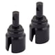 thumbnail image 2 of 2 Piezas RC Coche Diferencial Taza Acero Fuerte Accesorio Para 1:14 16208 14209 Negro, 2 of 3