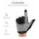 thumbnail image 2 of Guantes Rockbros Ciclismo Mtb Ruta Dedo Largo Bicicleta azul L, 2 of 3