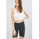 thumbnail image 3 of Leggings Cortos de Jersey de Algodón Color Gris Carbón, 3 of 5